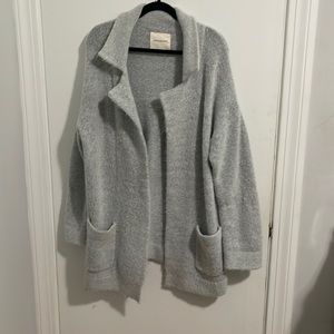 Medium grey sweater. Very soft